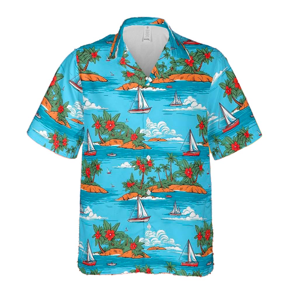 Chemise hawaïenne Island Breeze