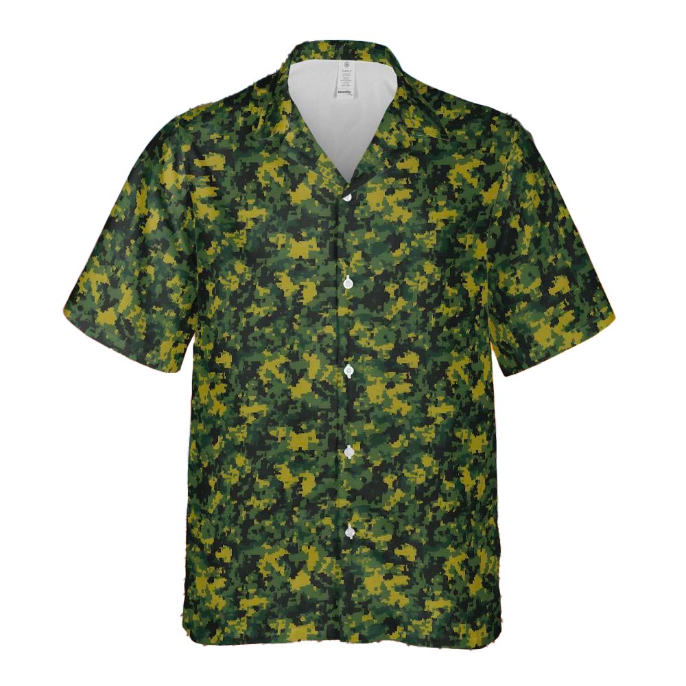 Chemise tropicale Camo Fusion