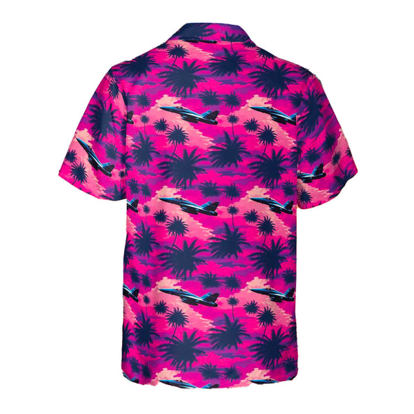 Chemise Hawaïenne Homme Fastkoala - Imprimé Tropical Fleuri - Col Mao - 92% Polyester - Style Plage Et Vacances