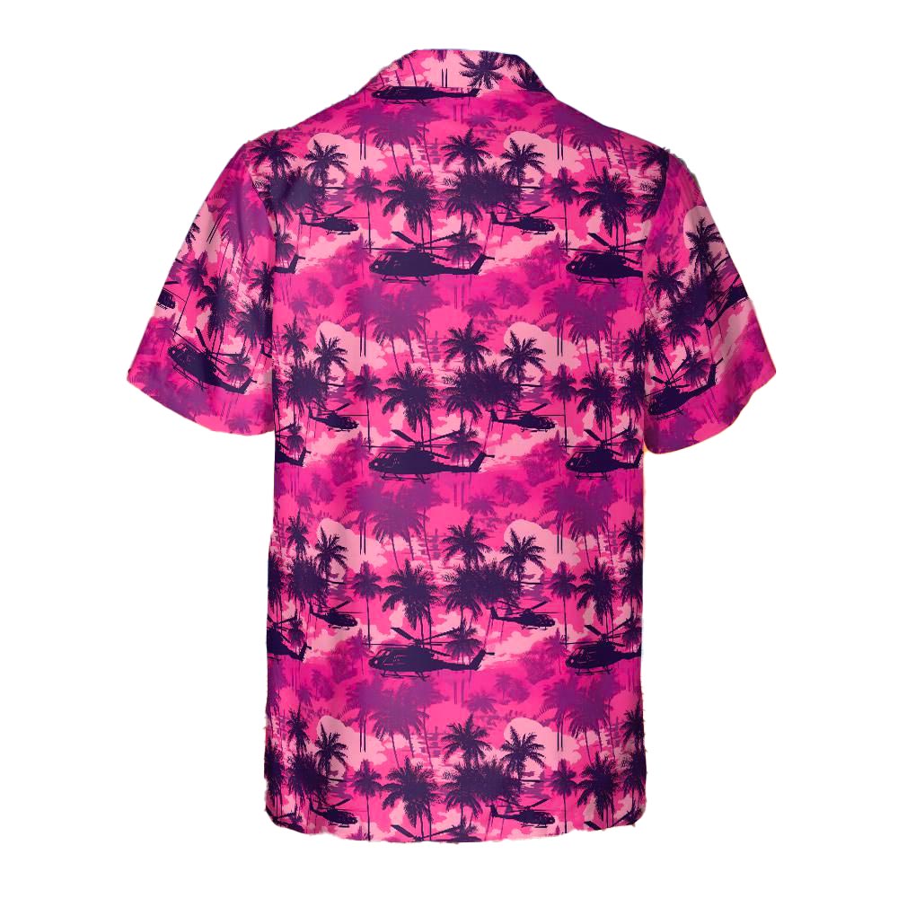 Chemises palmiers Helicopter Breeze