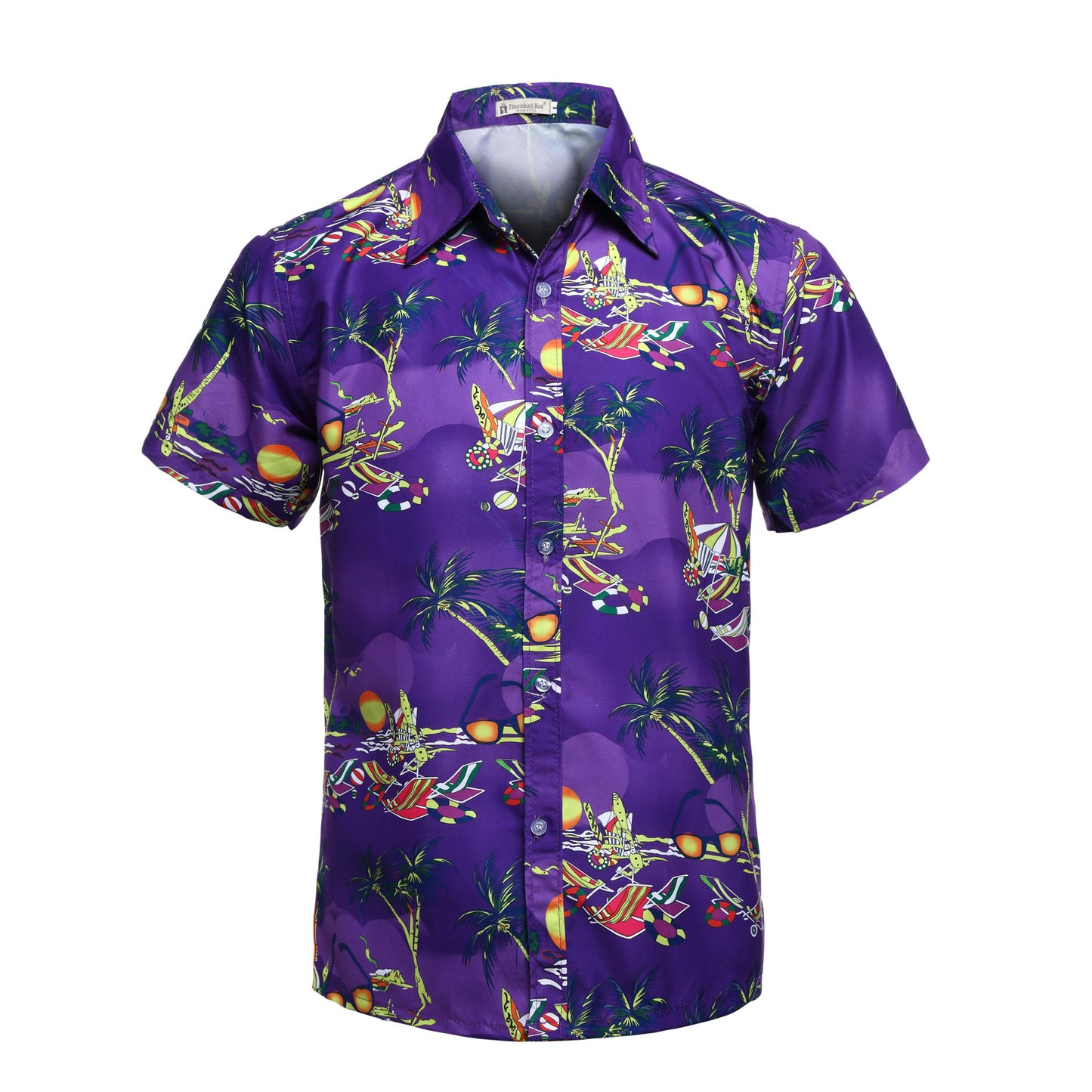 CHEMISE DE PLAGE VIOLETTE