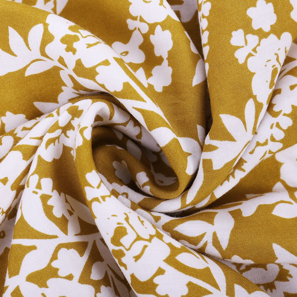 ROBE LONGUE A FLEURS