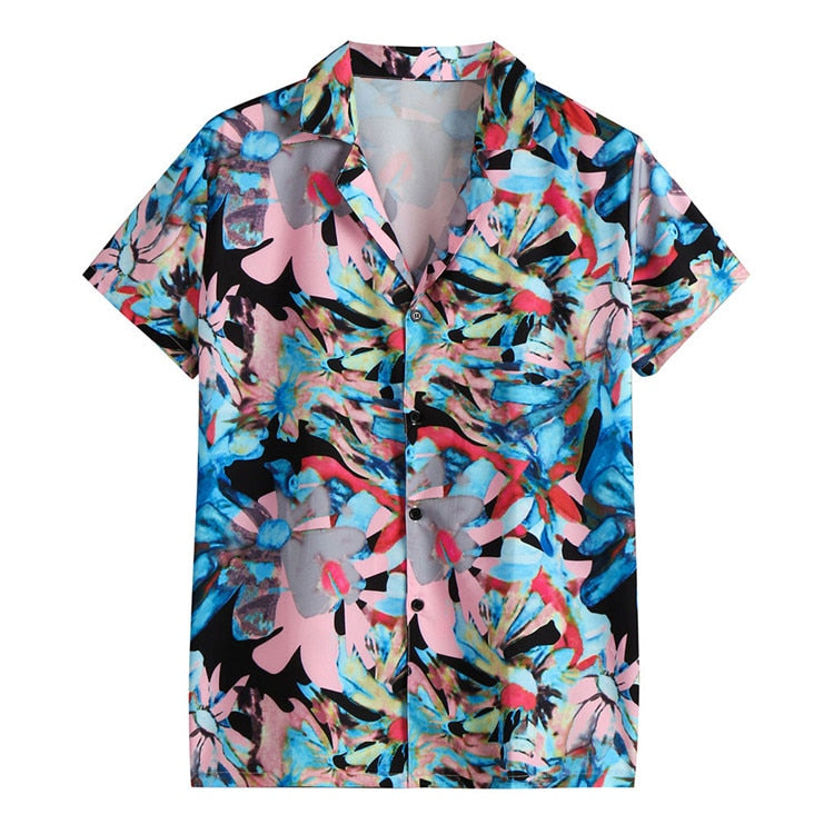 CHEMISE A FLEURS VINTAGE