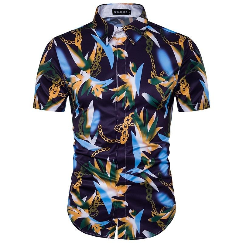 chemise colorée azurée