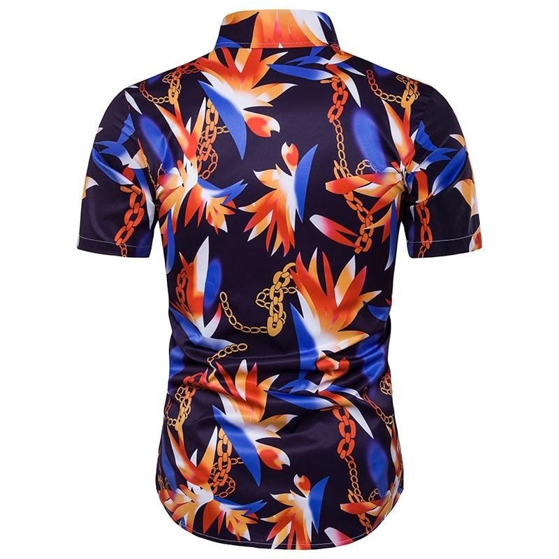 chemise colorée écarlate et azuré