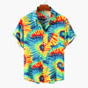chemise colorée hawaian psychedelic