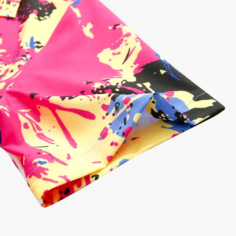 chemise colorée jungle street