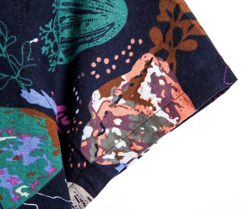 chemise hawaïenne dark ethnic