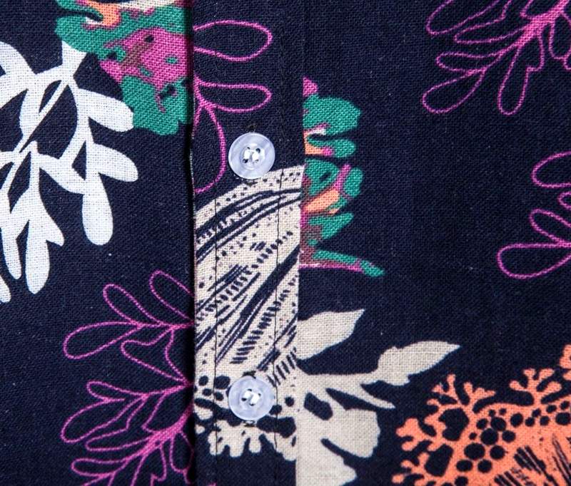 chemise hawaïenne dark ethnic