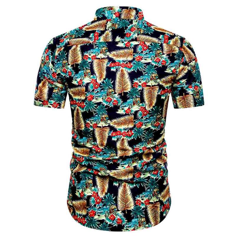chemise traditionnelle palmier