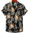chemise tropicale black exotic