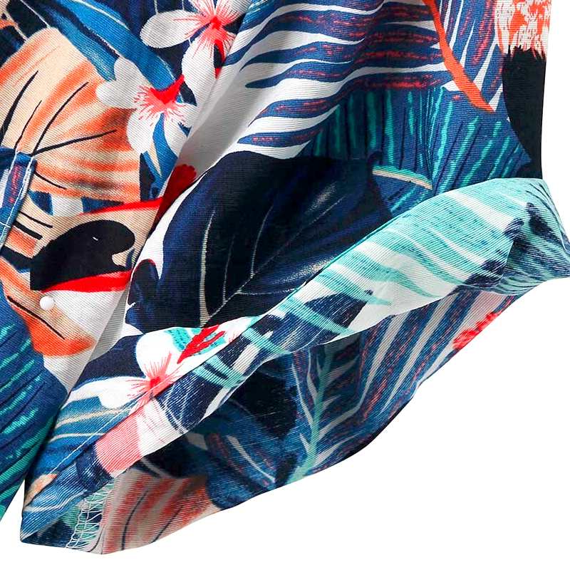chemise tropicale jungle exotique