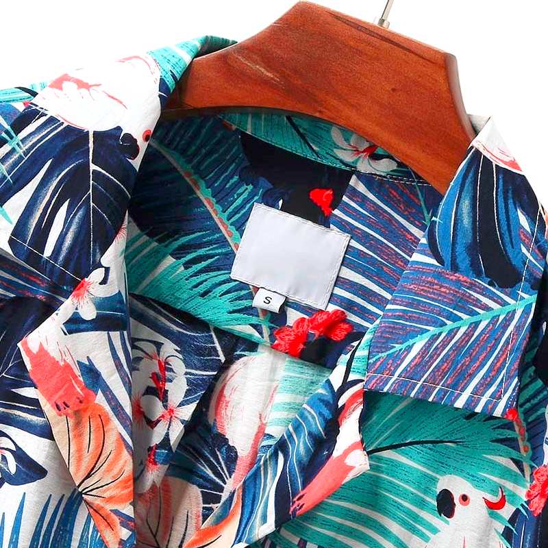 chemise tropicale jungle exotique