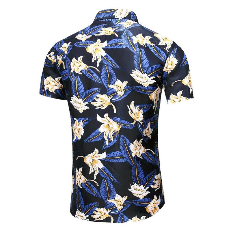 chemise a fleur a blanche