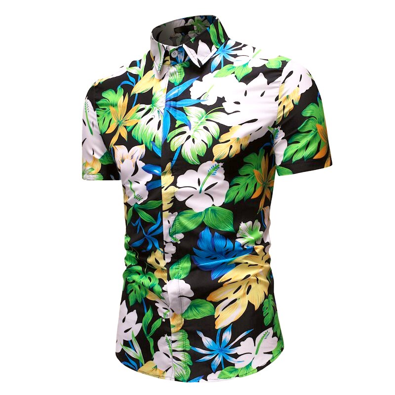 chemise a fleurs design