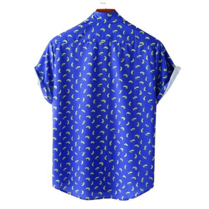 CHEMISE BANANE BLEUE