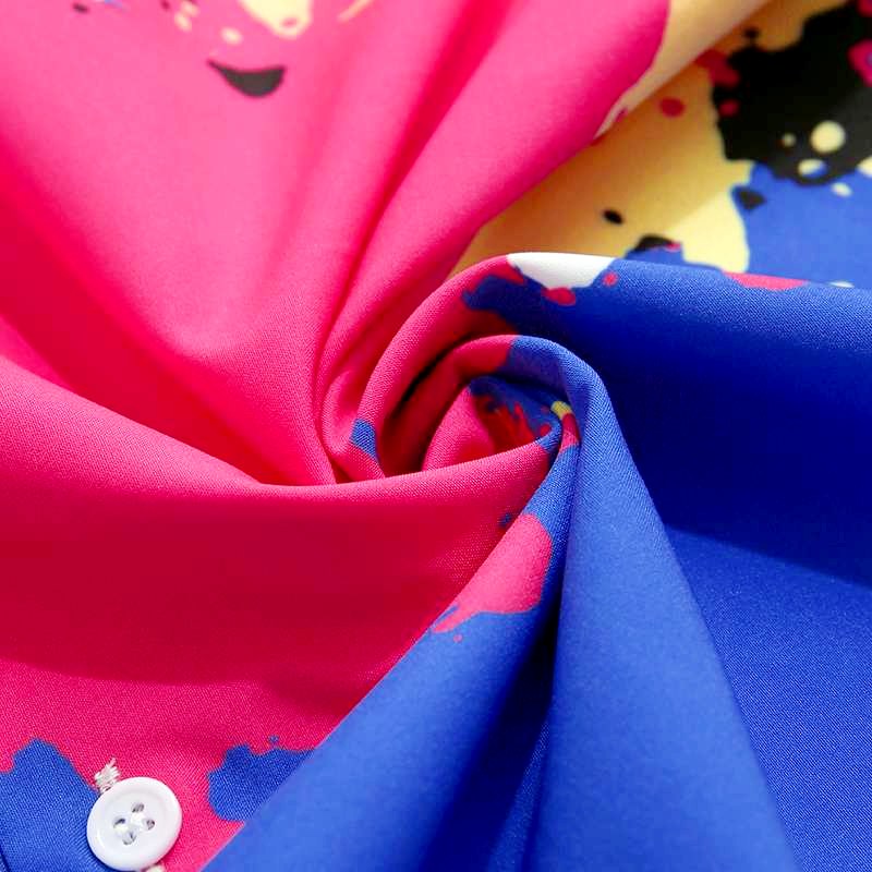 chemise colorée jungle street