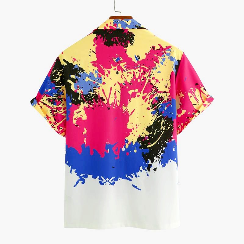 chemise colorée jungle street