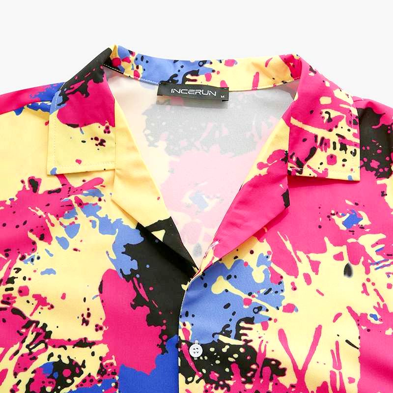 chemise colorée jungle street