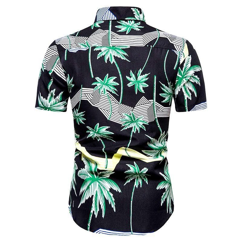 CHEMISE PALMIER NOIR DESIGN