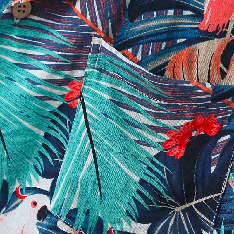 chemise tropicale jungle exotique