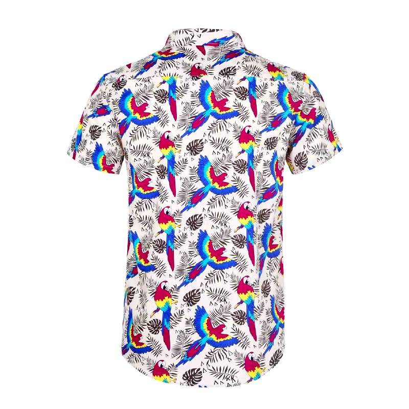 chemises tropicales little parrot