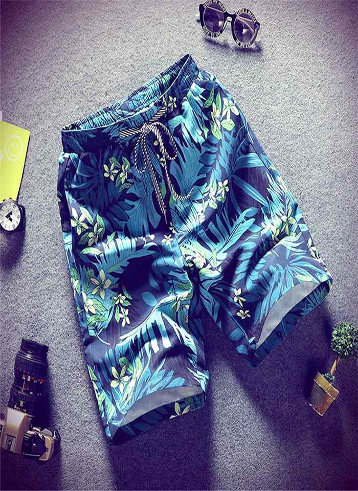 short de plage tropical