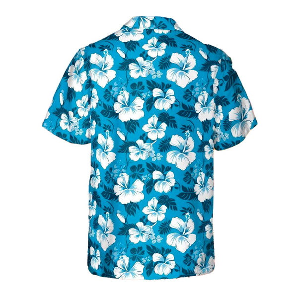 Chemise Style Tye & Dye Fleurs Hawai - Taille 42/44 - Coton - Occasion Très Bon état