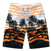 SHORT DE PLAGE PALMIER STYLE 80 ORANGE