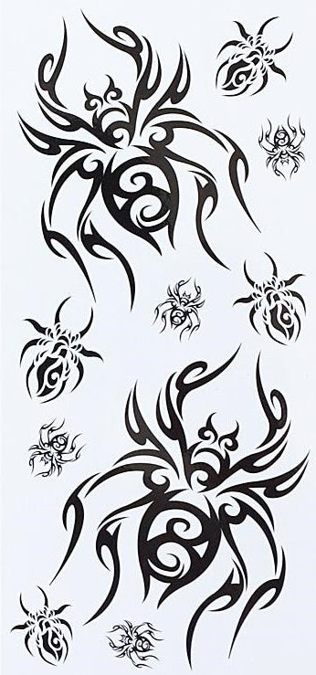 Tatouage tribal araignée