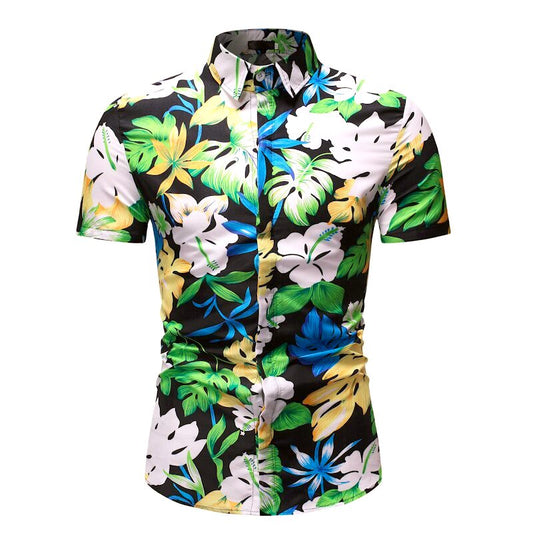 chemise à fleur design