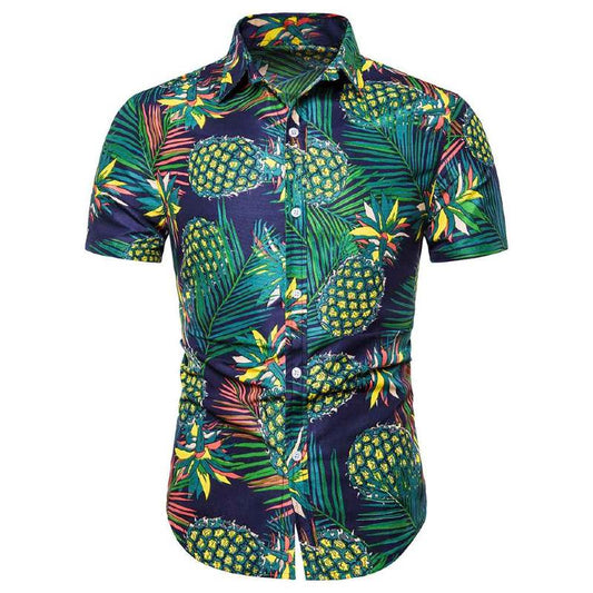 chemise ananas tropcal