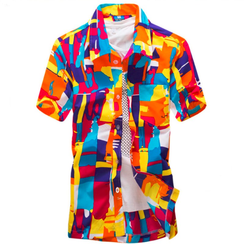 chemise colorée energy mix