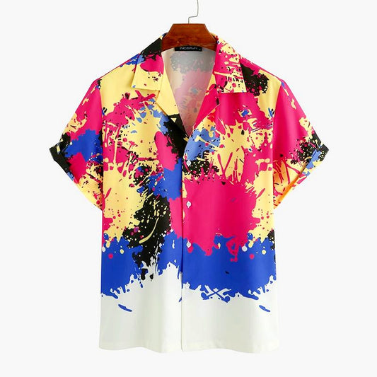 chemise colorée jungle street