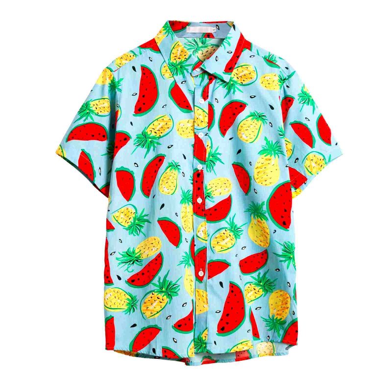 chemise de plage fruitée