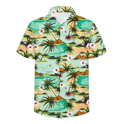 chemise de plage hawaienne vintage