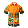 chemise de plage orange