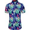 chemise hawaienne fleurs des tropiques