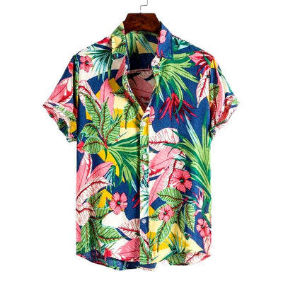 chemise hawaïenne jungle mix
