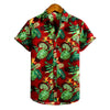 chemise hawaienne retro rouge