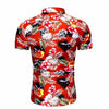 chemise hawaïenne passion rouge