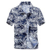 chemise tahitienne blue jungle