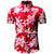 CHEMISE TAHITIENNE ROUGE