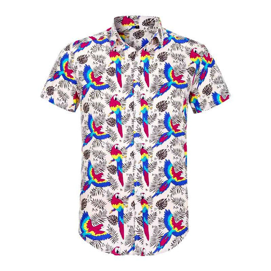 chemise tropicale little parrot