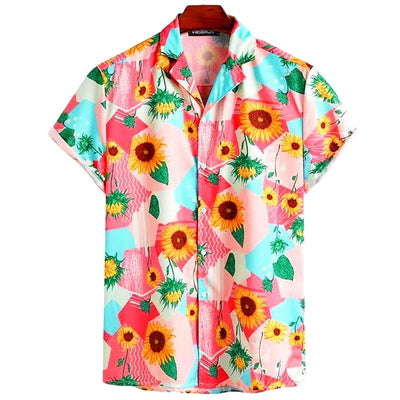 chemises à fleur 70's mood