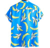 chemises banane bleu