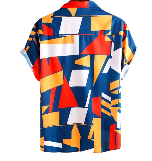 chemises coloree bariolee