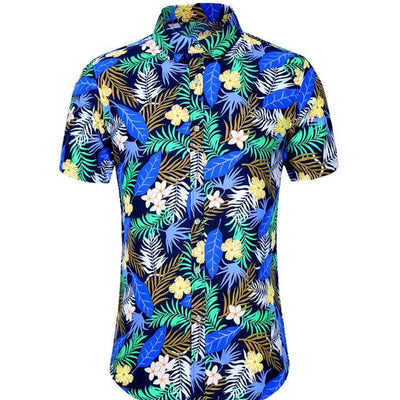 chemise hawaienne retro colorée