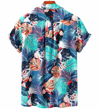 chemise tropicale jungle exotique