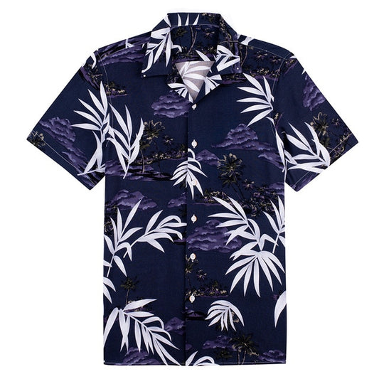 CHEMISE HAWAÏENNE TROPICAL NIGHT